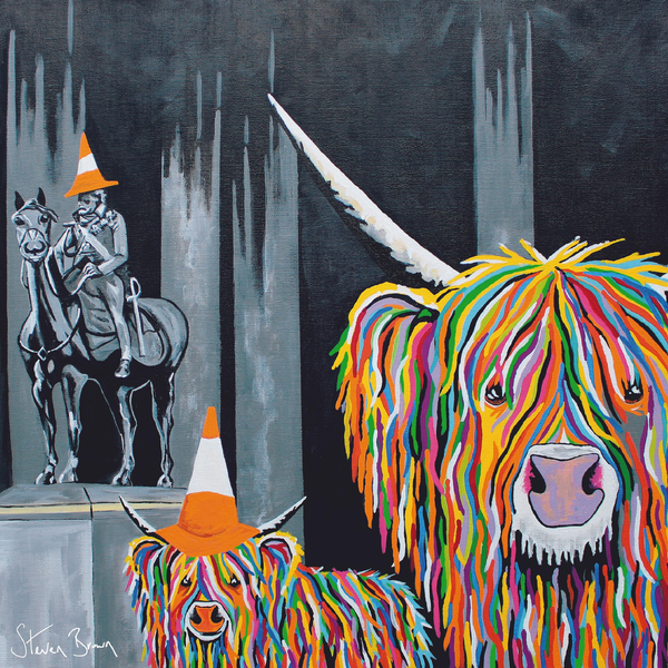 Geordie McCoo & The Wee Yin-Steven Brown Art