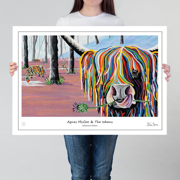 Agnes McCoo & The Weans - Collector's Edition Prints