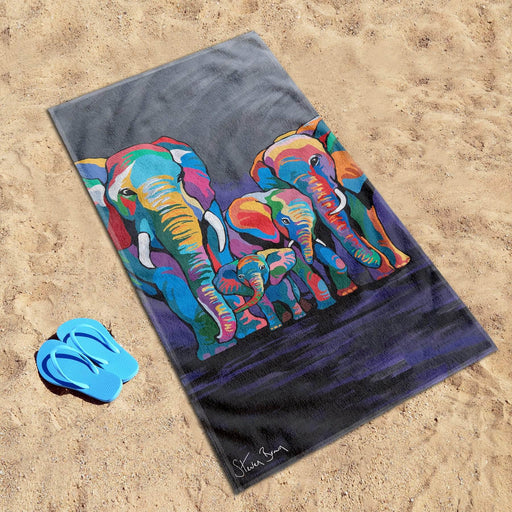 Allan & Jackie McZoo - Beach Towel