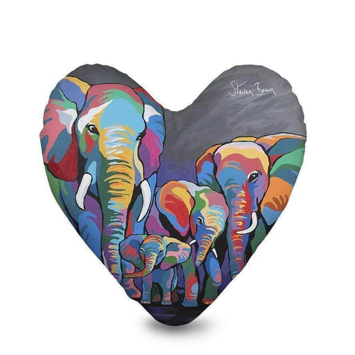 Allan & Jackie McZoo - Heart Cushion