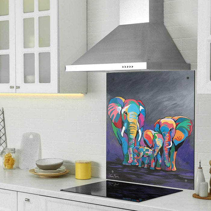 Allan & Jackie McZoo Elephant Splashback