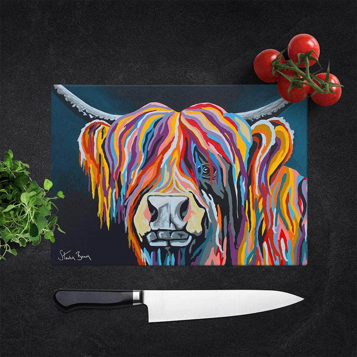 Ally McCoo - Glass Chopping Board