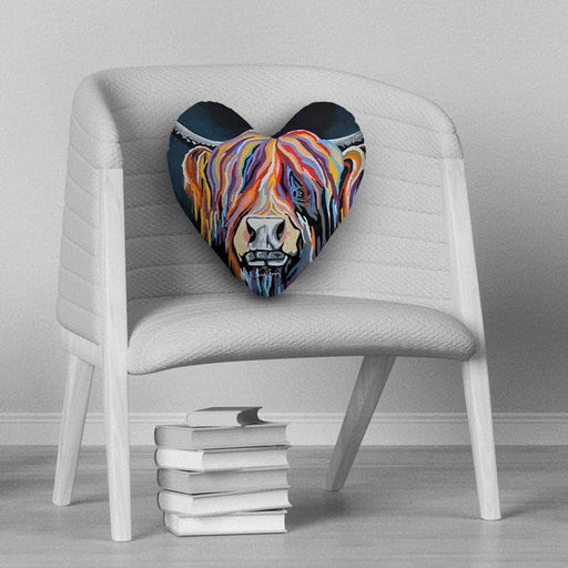 Ally McCoo - Heart Cushion