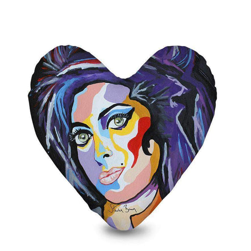 Amy Winehouse - Heart Cushion