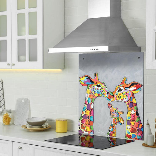 Andy & Amy McZoo and The Wean Giraffe Splashback