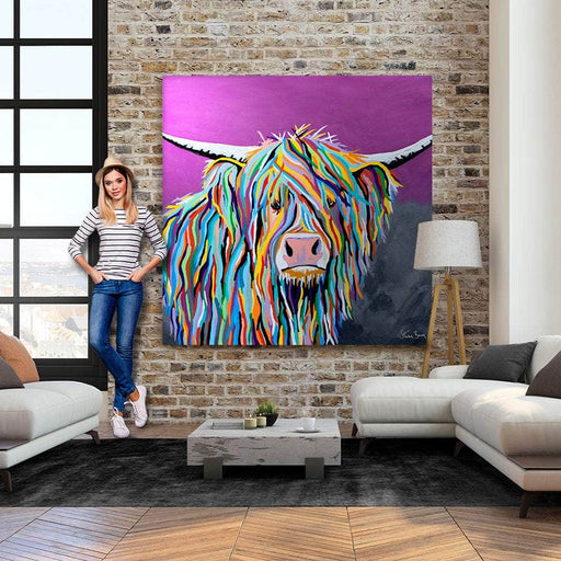 Angus McCoo - XXXXL Canvas Print