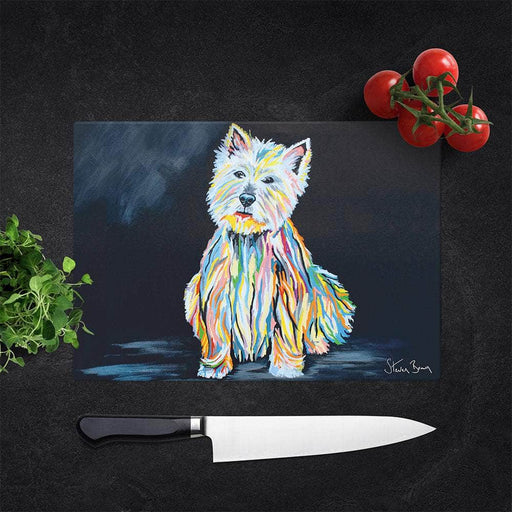 Archie McDug - Glass Chopping Board