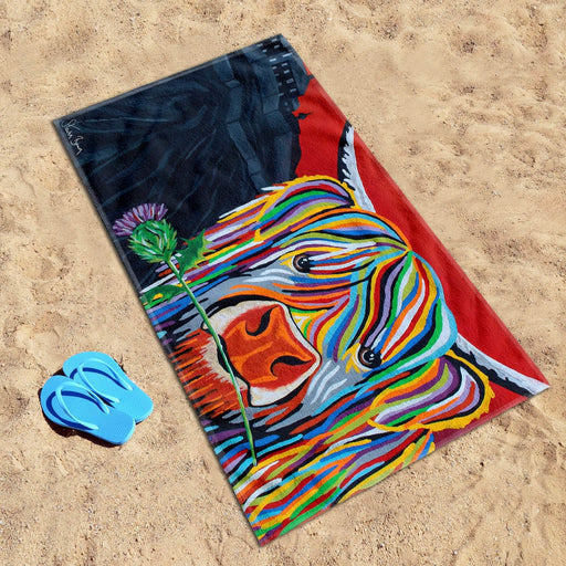 Auld Scottie McCoo - Beach Towel