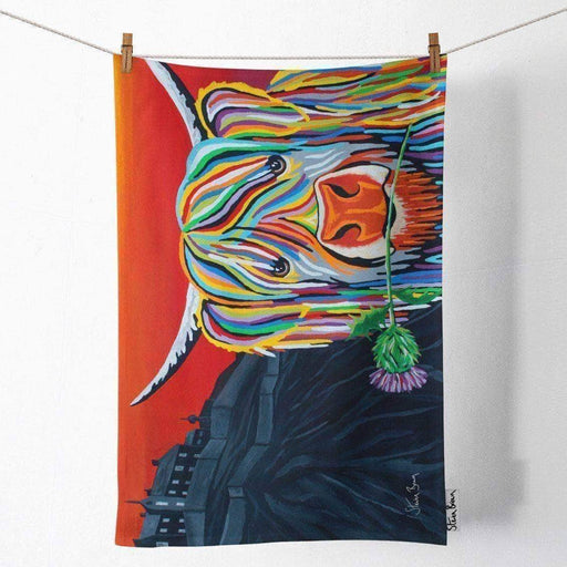 Auld Scottie McCoo - Tea Towel