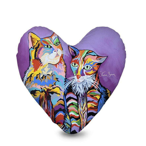 Bert & Morag Mccheety - Heart Cushion