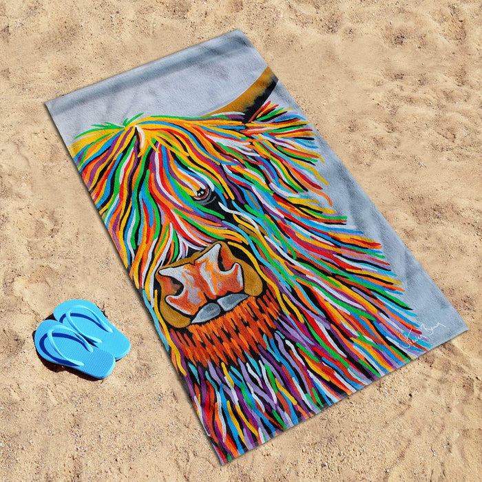 Big Malky McCoo - Beach Towel