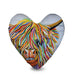 Big Malky McCoo - Heart Cushion