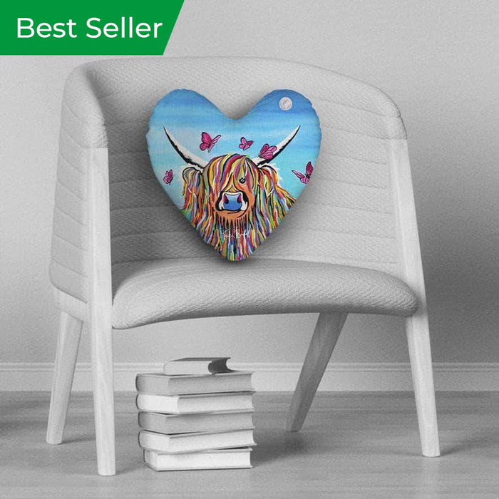 Chloe McCoo - Heart Cushion