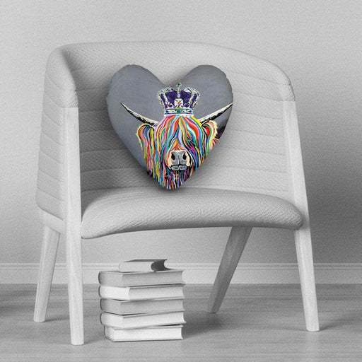 Coronation Charlie McCoo - Heart Cushion