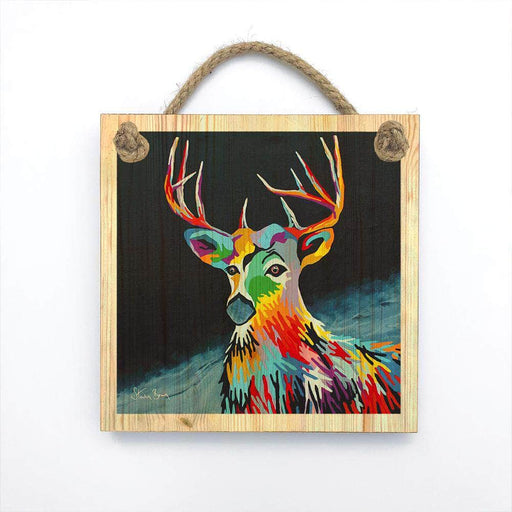 Donald McDeer - Wooden Wall Plaque