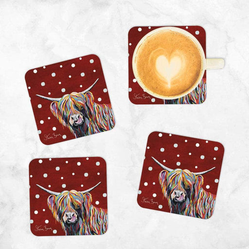 Festive Heather McCoo - Coasters