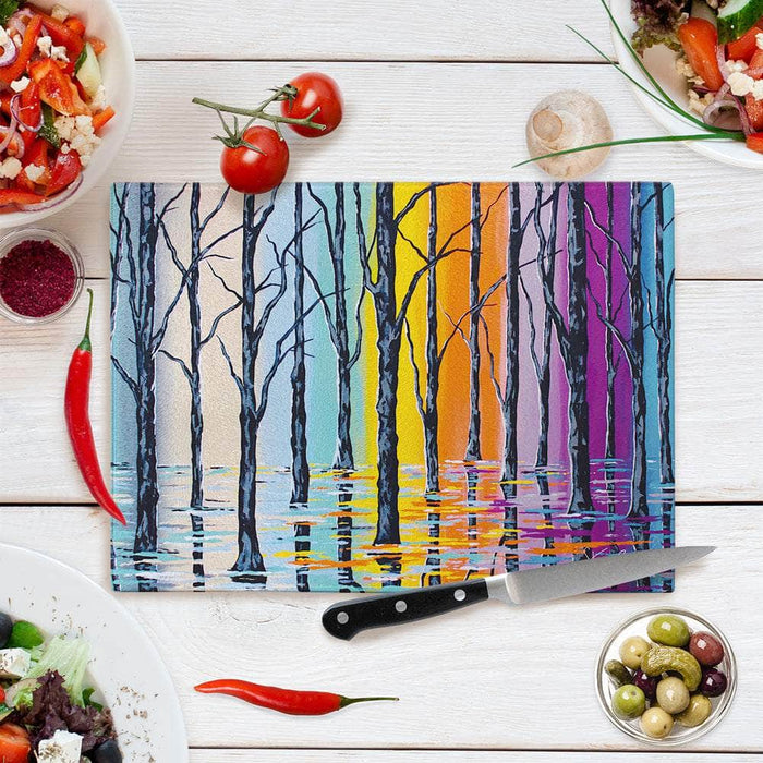 Forest Of Argyle - Glass Chopping Board