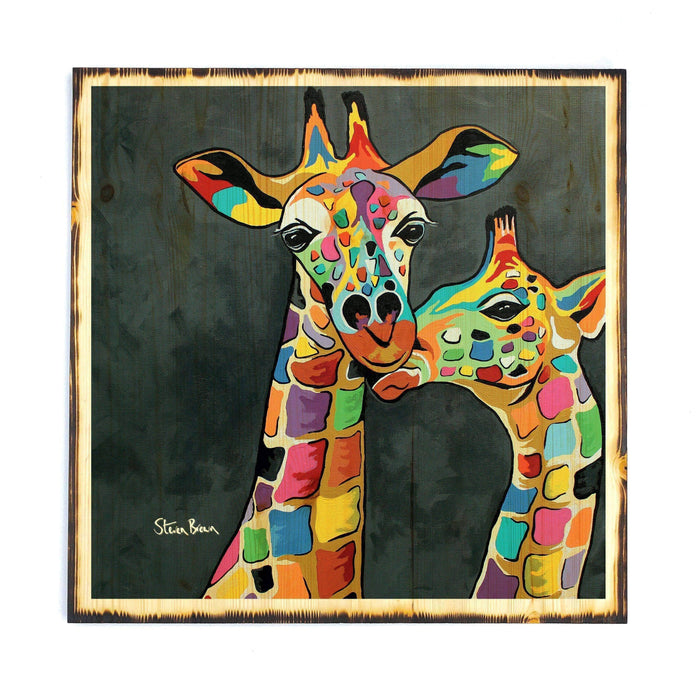 Francie & Josie McZoo - Wooden Print