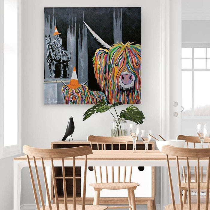 Geordie McCoo & The Wee Yin - Canvas Prints