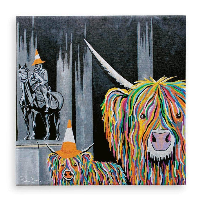 Geordie McCoo & The Wee Yin - Canvas Prints