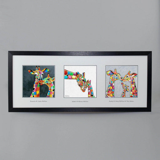 Giraffes Collection - Triptych