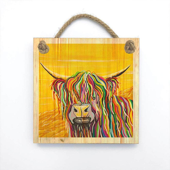 Gordon McCoo - Wooden Wall Plaque