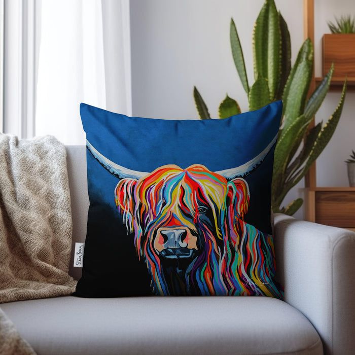 Harris McCoo - Highland Cow Cushions