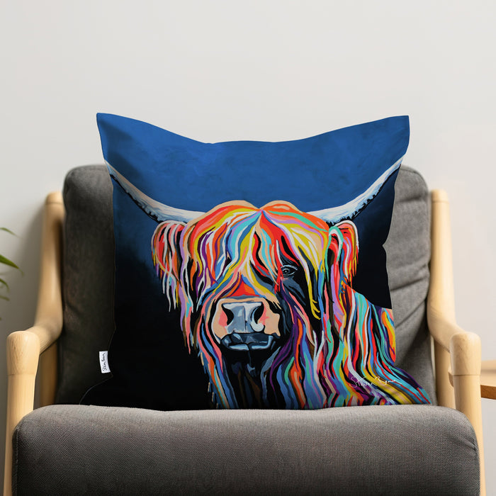 Harris McCoo - Highland Cow Cushions