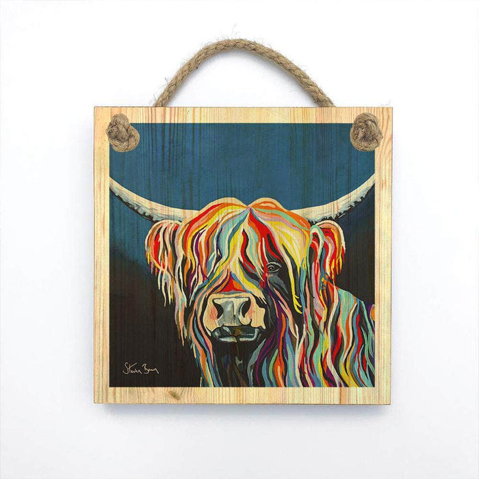 Harris McCoo - Wooden Wall Plaque