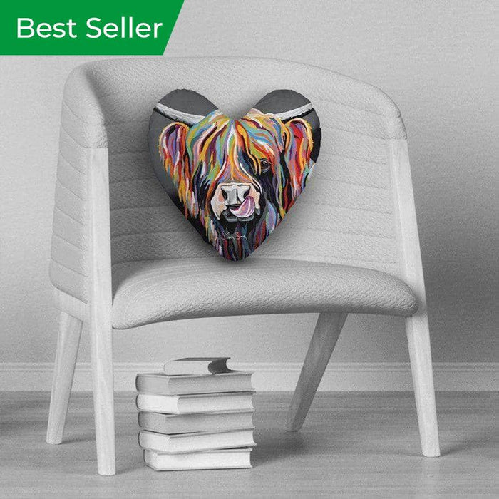 Heather McCoo - Heart Cushion