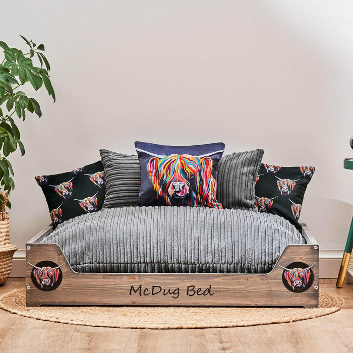 Heather McCoo - Luxury Wooden Dog Bed