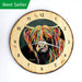 Heather McCoo - Wooden Clock