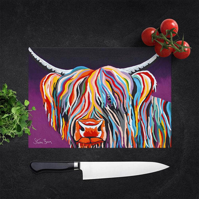 Huey McCoo - Glass Chopping Board