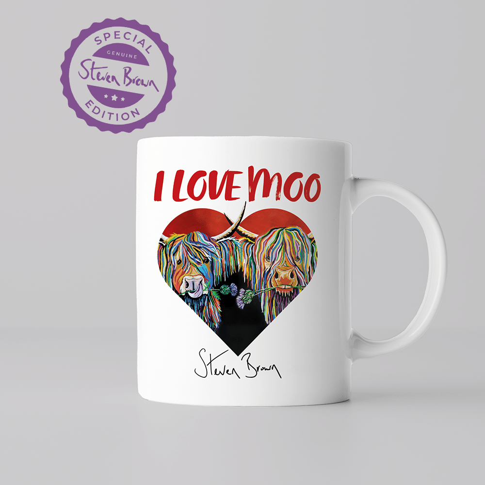 I Love Moo - Classic Mug