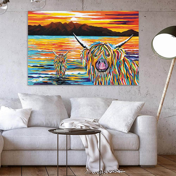 Isla & Arran McCoo - Canvas Prints