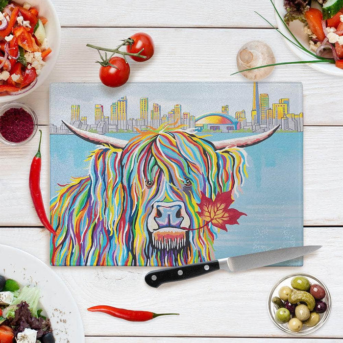 James McCoo - Glass Chopping Board