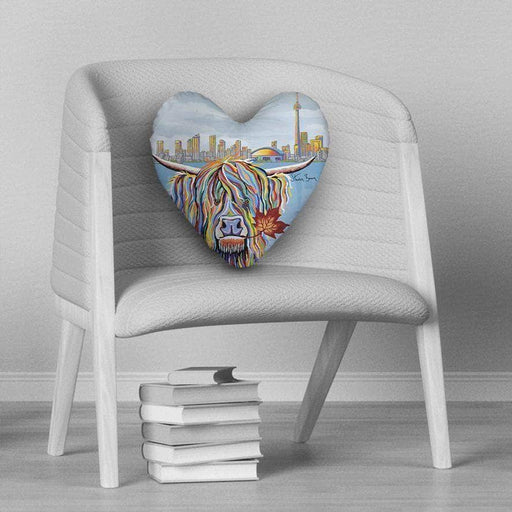 James McCoo - Heart Cushion