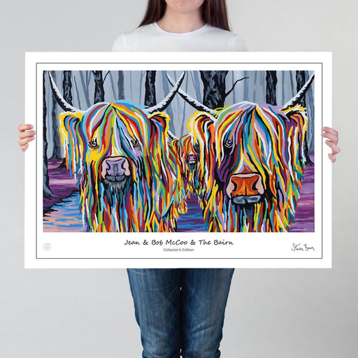 Jean & Bob McCoo & The Bairn - Collector's Edition Prints