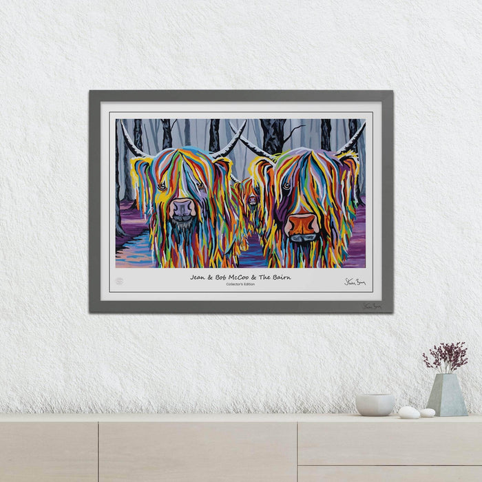 Jean & Bob McCoo & The Bairn - Collector's Edition Prints