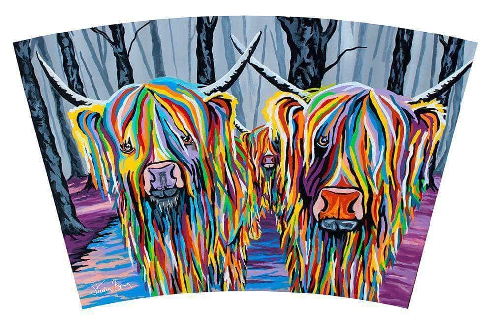 Jean & Bob McCoo and The Bairn - Latte Mug