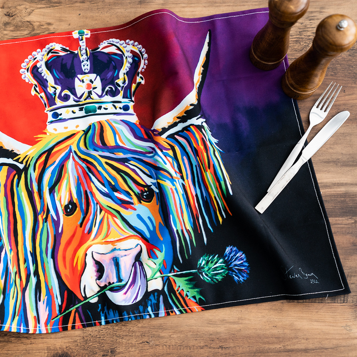 Jubilee Lizzie McCoo - Tea Towel