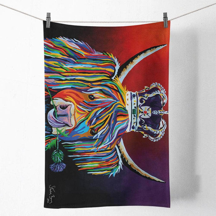 Jubilee Lizzie McCoo - Tea Towel