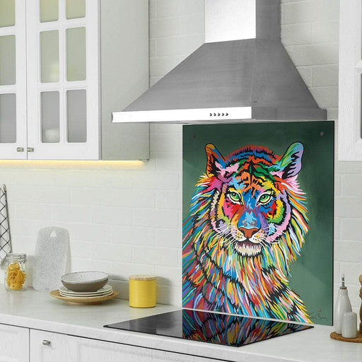 Kim McZoo Tiger Glass Splashback