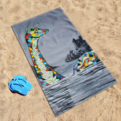 Lady McNessie - Beach Towel