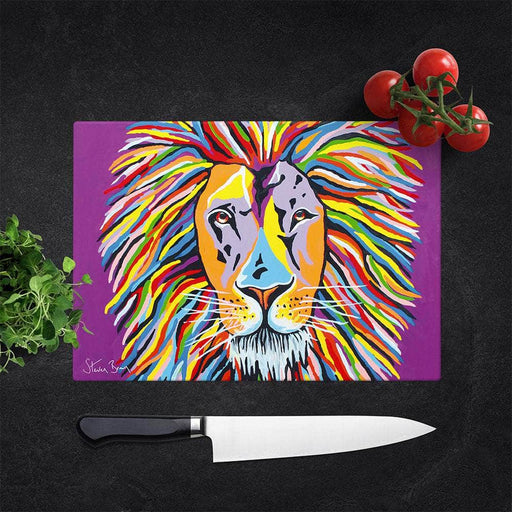 Lewis McZoo - Glass Chopping Board