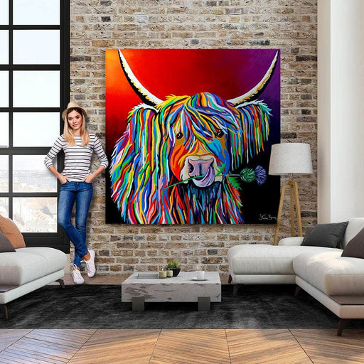 Lizzie McCoo - XXXXL Canvas Print