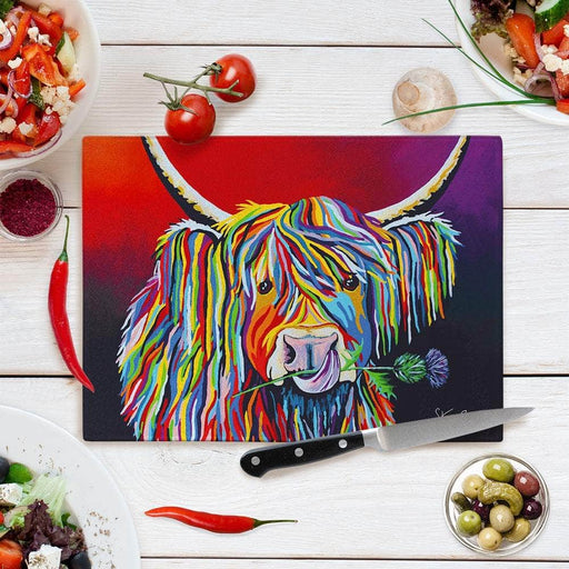 Lizzie McCoo - Glass Chopping Board