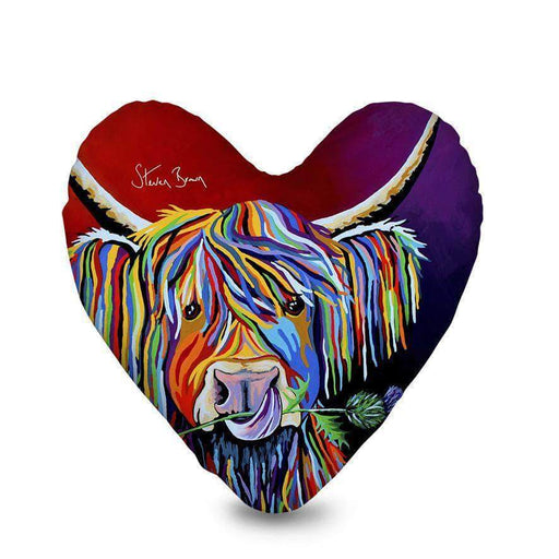 Lizzie McCoo - Heart Cushion