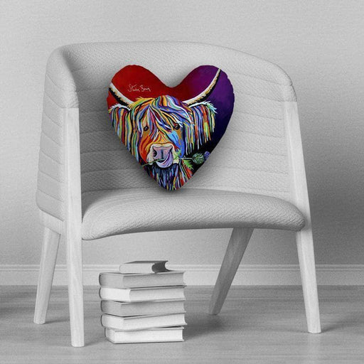 Lizzie McCoo - Heart Cushion