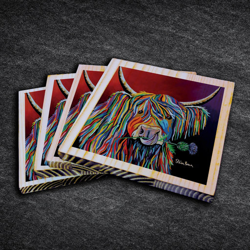 Lizzie McCoo - Wooden Coasters